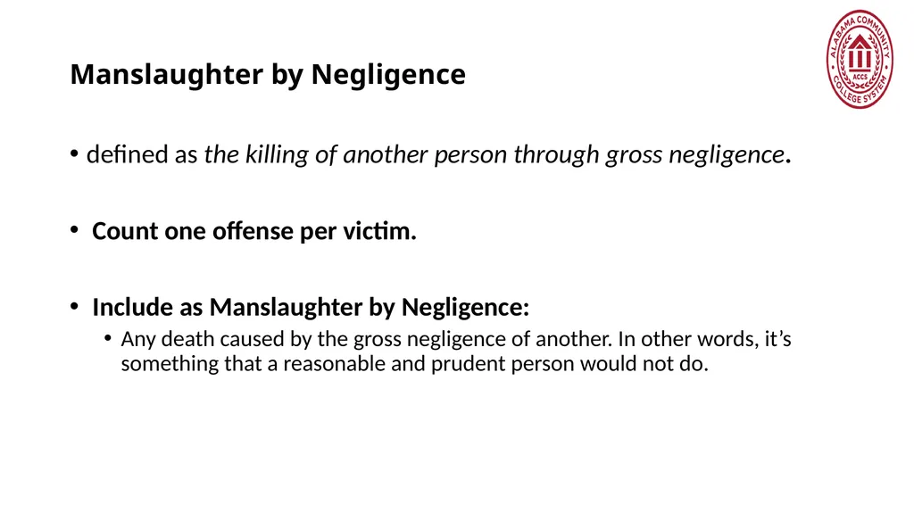 Crime Statistics Classifying and Counting Clery - slide 18 of 146