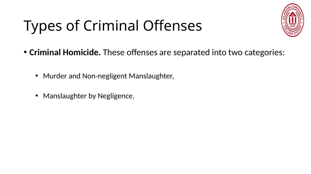 Crime Statistics Classifying and Counting Clery - slide 15 of 146