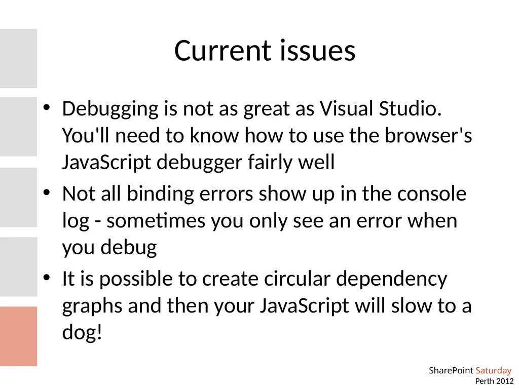 Creating Knockout User Experiences in SharePoint - slide 11 of 21