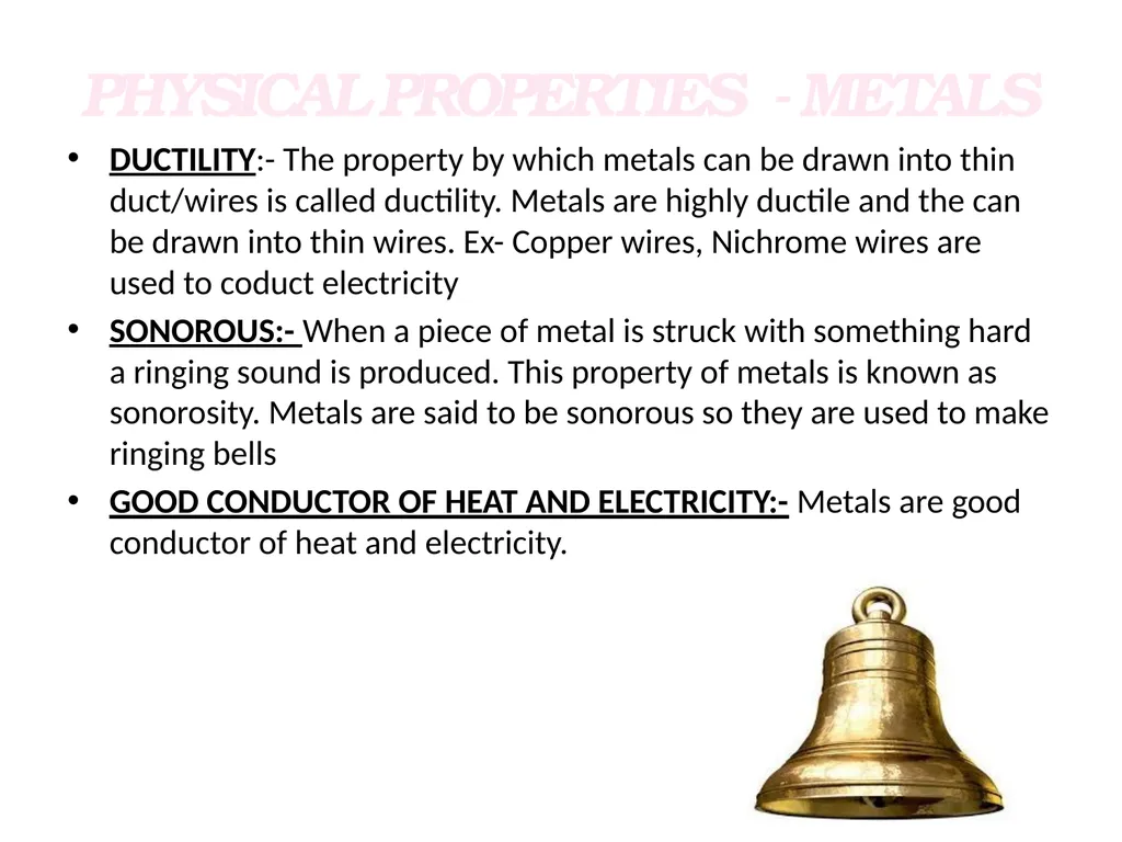 CLASS-VIII SCIENCE METALS AND NON METALS There are - slide 9 of 31