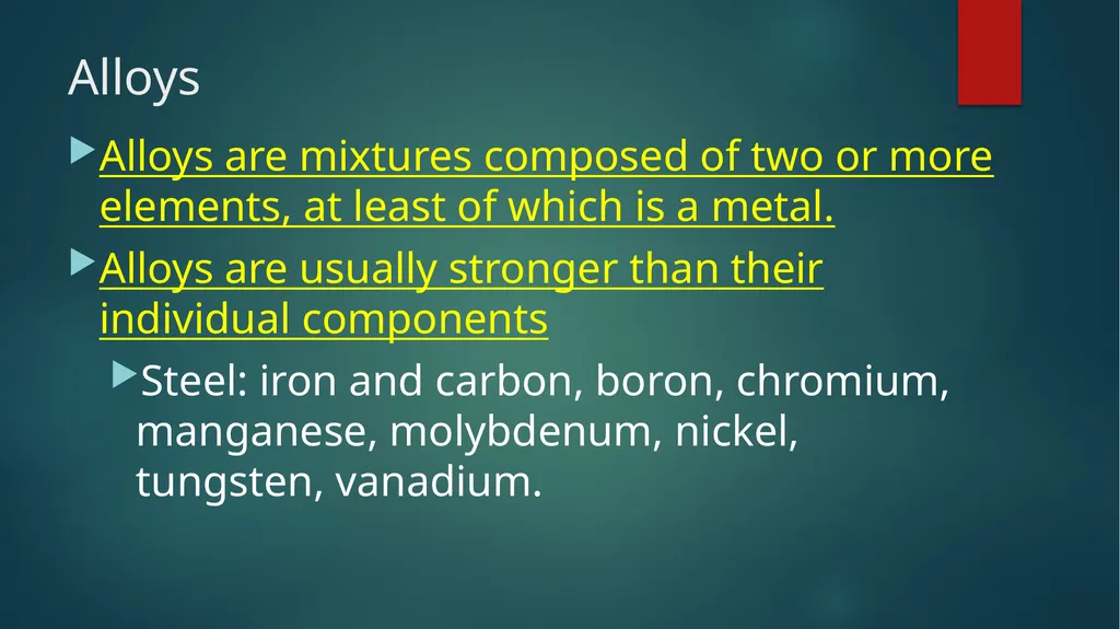 Aim: How Do Metal Atoms Bond in a Metal? Do - slide 18 of 22