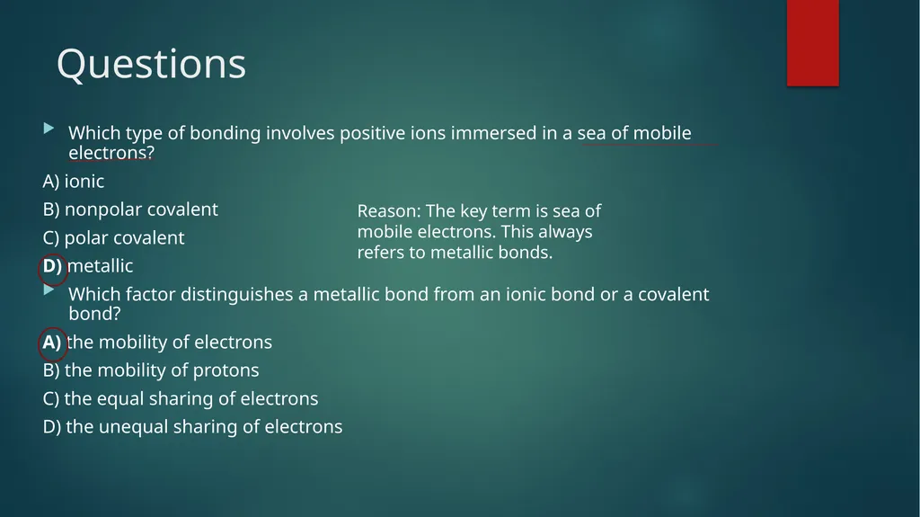 Aim: How Do Metal Atoms Bond in a Metal? Do - slide 9 of 22