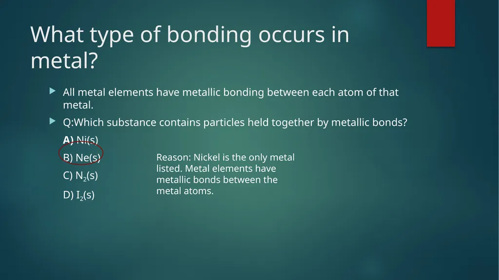 Aim: How Do Metal Atoms Bond in a Metal? Do - slide 2 of 22