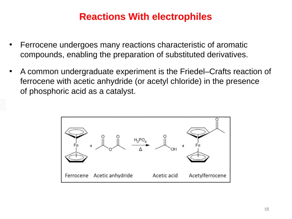 Transition metals organometallic compounds 1 - slide 18 of 25
