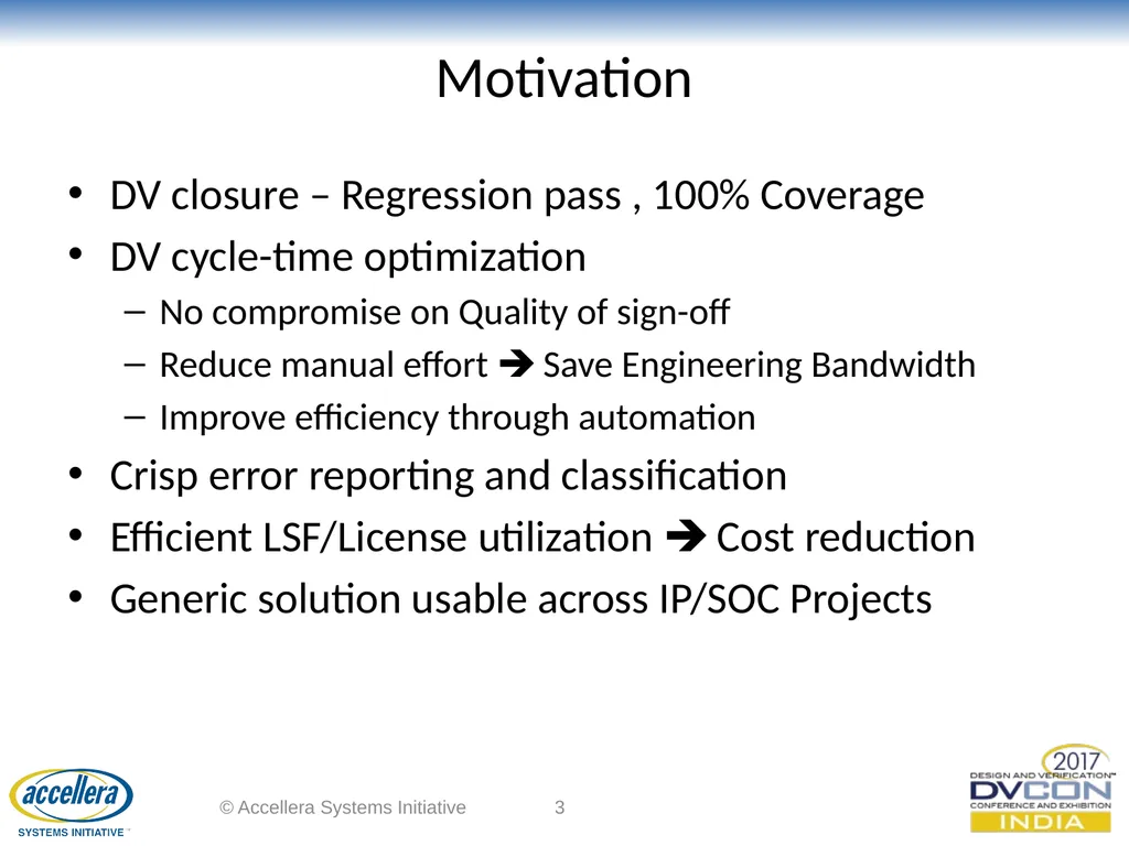 Smart Centralized Regression (SCR) Sriram Kazhiyur - slide 3 of 14