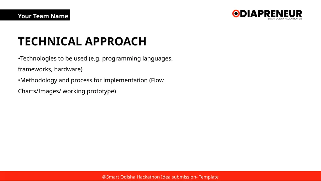 SMART ODISHA HACKATHON 2025 TITLE PAGE Problem - slide 3 of 7