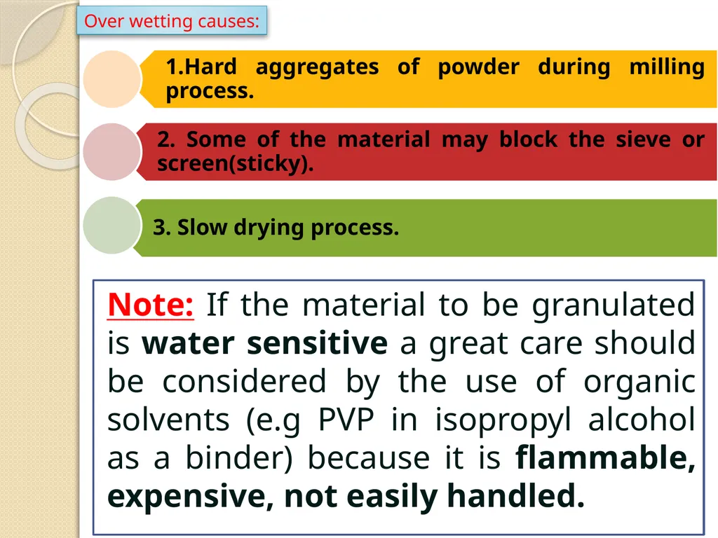 Wet Granulation Wet Granulation The wet - slide 8 of 23