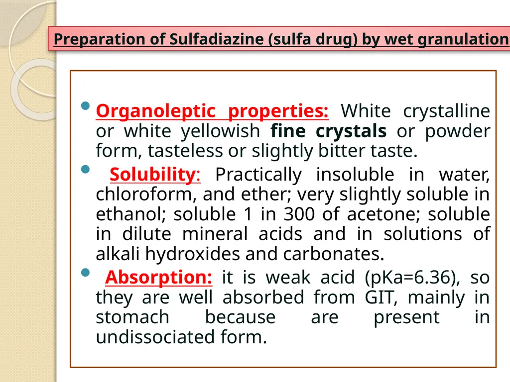 Wet Granulation Wet Granulation The wet - slide 15 of 23
