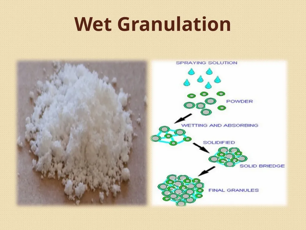 Wet Granulation Wet Granulation The wet - slide 1 of 23