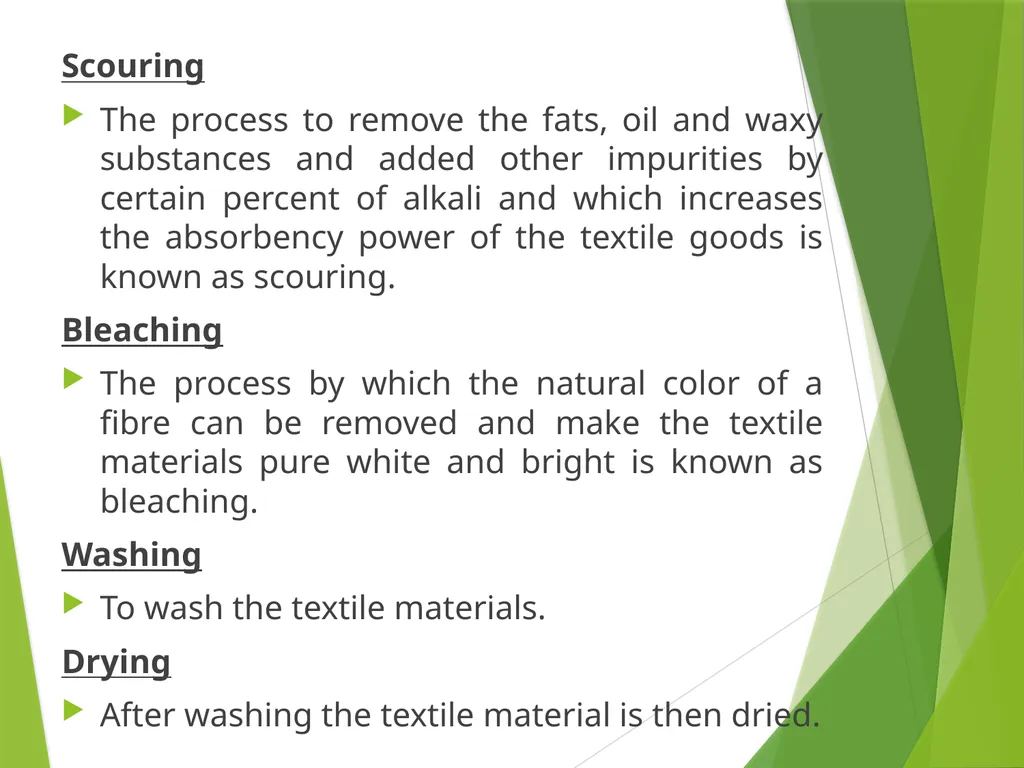 Module 1 Preparatory Process in Wet Processing Ms. - slide 6 of 46