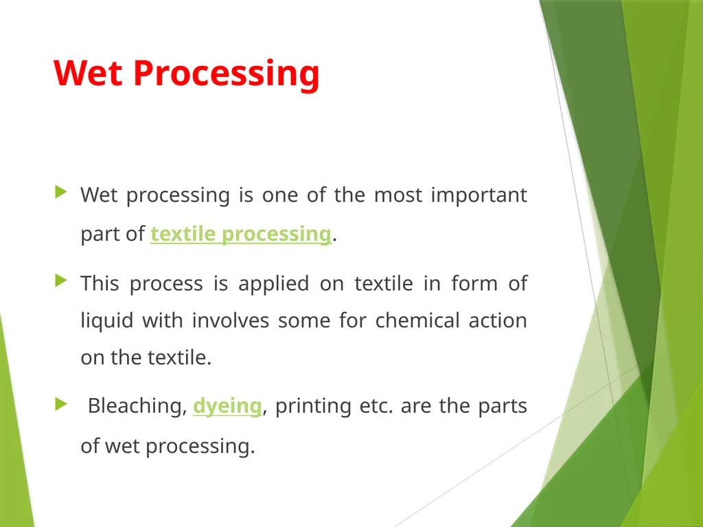 Module 1 Preparatory Process in Wet Processing Ms. - slide 2 of 46