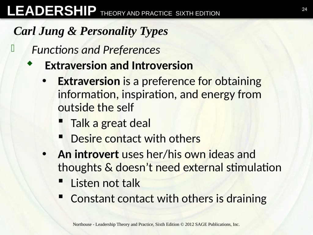 Psychodynamic Approach Chapter 13 Overview - slide 24 of 36
