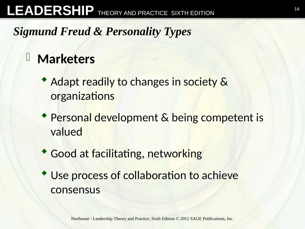 Psychodynamic Approach Chapter 13 Overview - slide 14 of 36