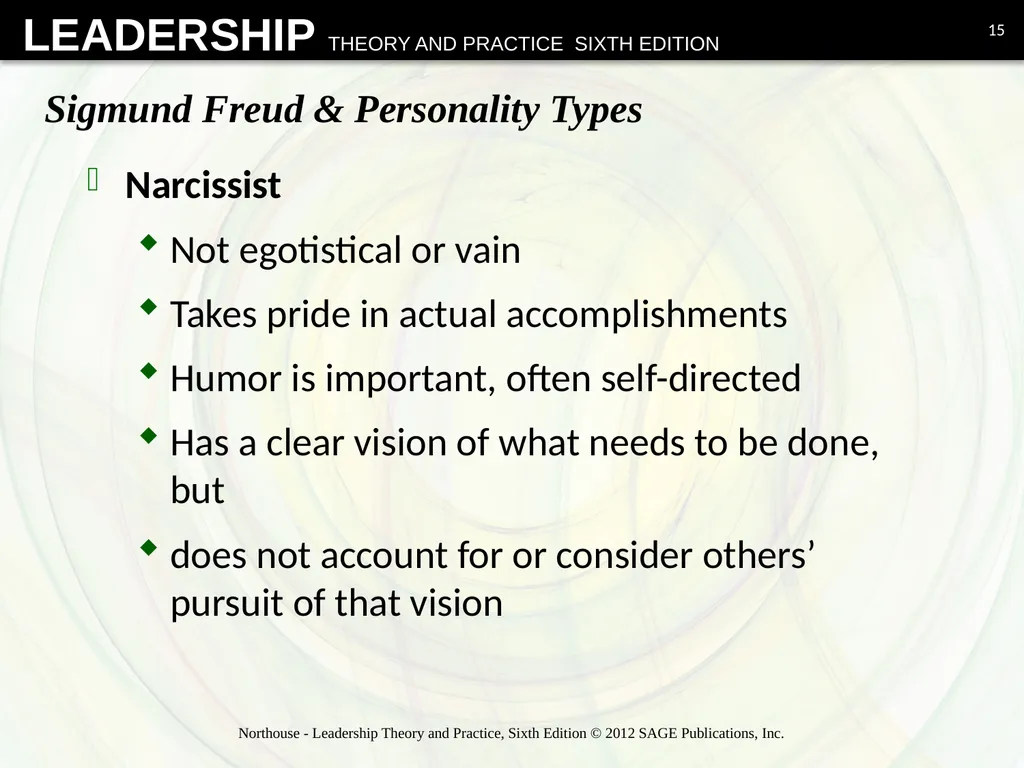 Psychodynamic Approach Chapter 13 Overview - slide 15 of 36