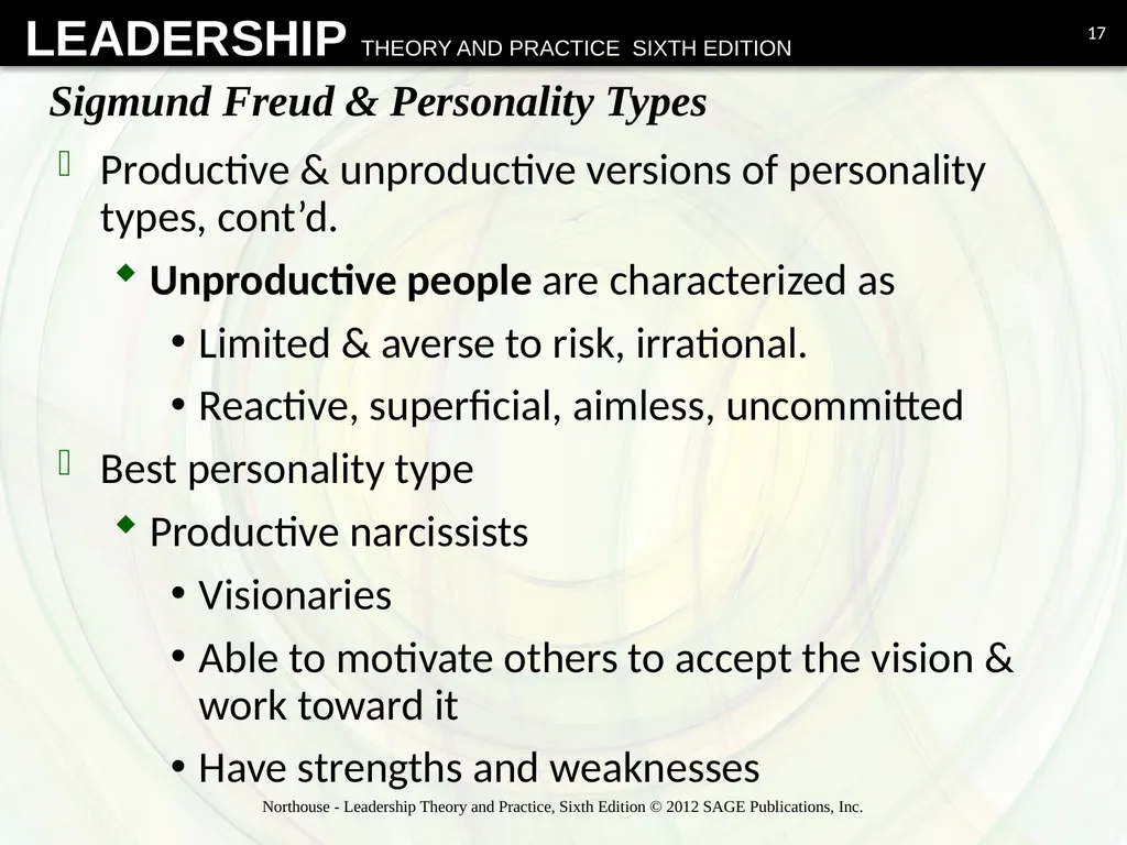 Psychodynamic Approach Chapter 13 Overview - slide 17 of 36
