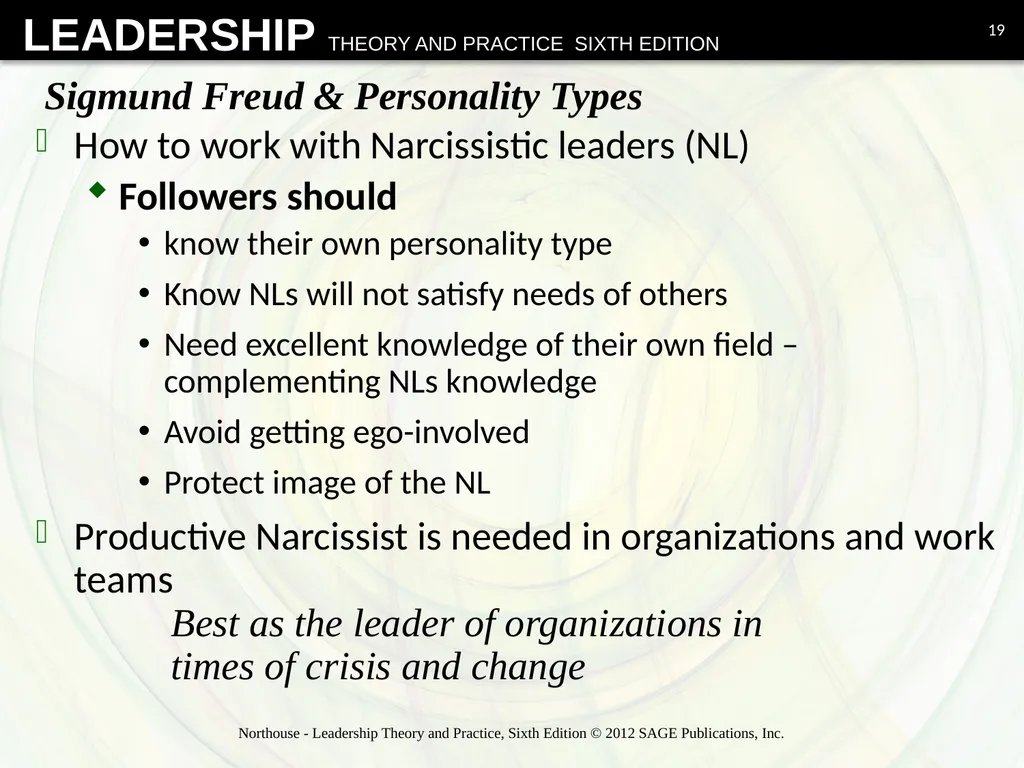 Psychodynamic Approach Chapter 13 Overview - slide 19 of 36