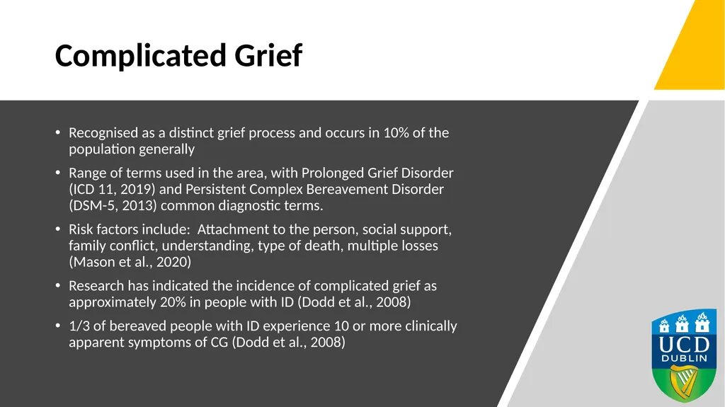 Using Action Research to Adapt Complicated Grief - slide 3 of 16