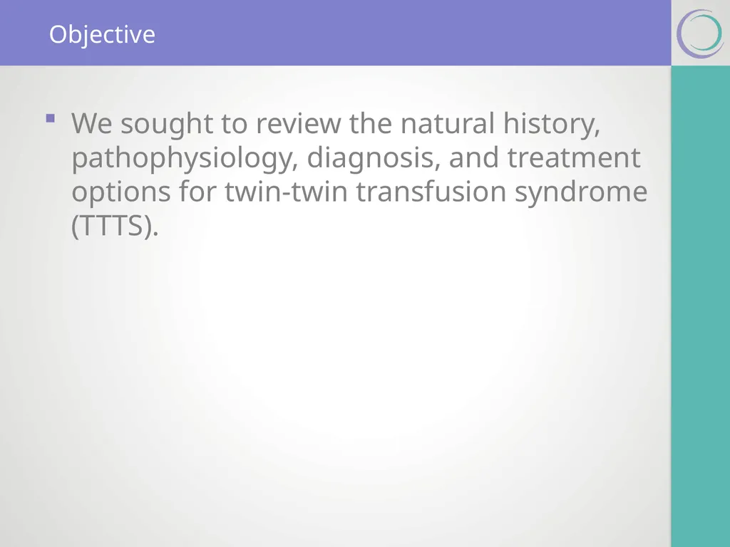 SMFM Clinical Practice Guidelines Twin-twin - slide 2 of 18