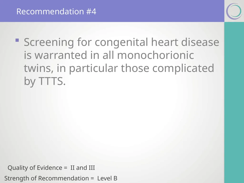SMFM Clinical Practice Guidelines Twin-twin - slide 6 of 18