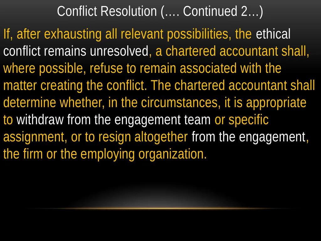Haroon Tabraze, FCA Code of Ethics Structure of - slide 38 of 39