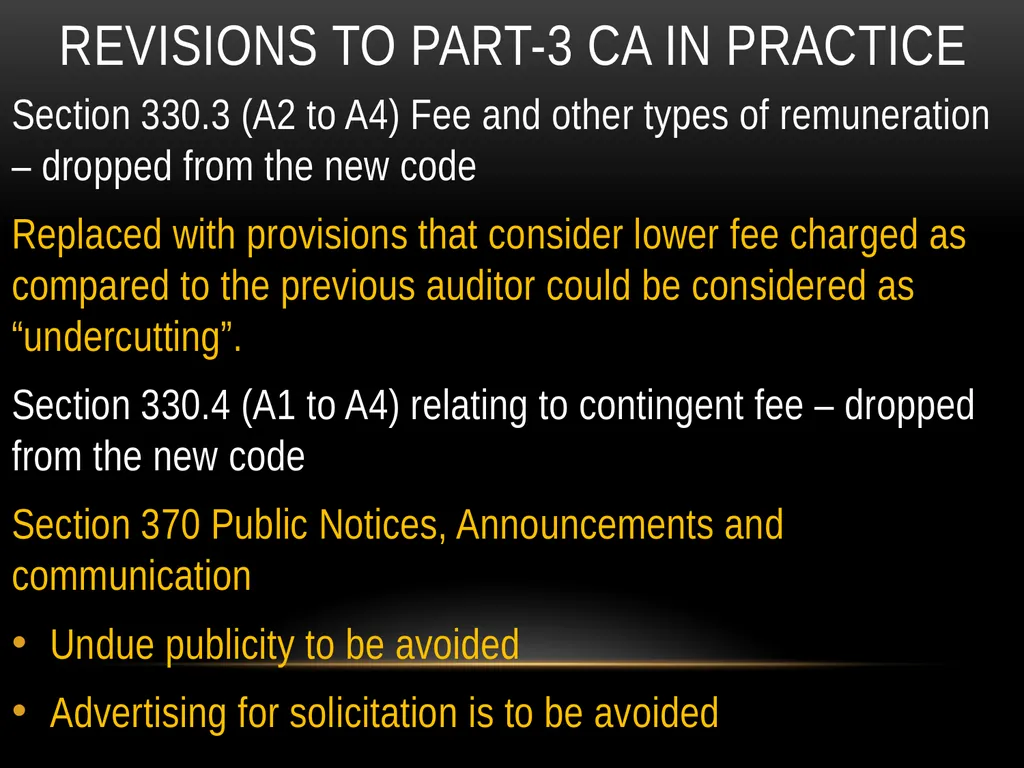 Haroon Tabraze, FCA Code of Ethics Structure of - slide 32 of 39