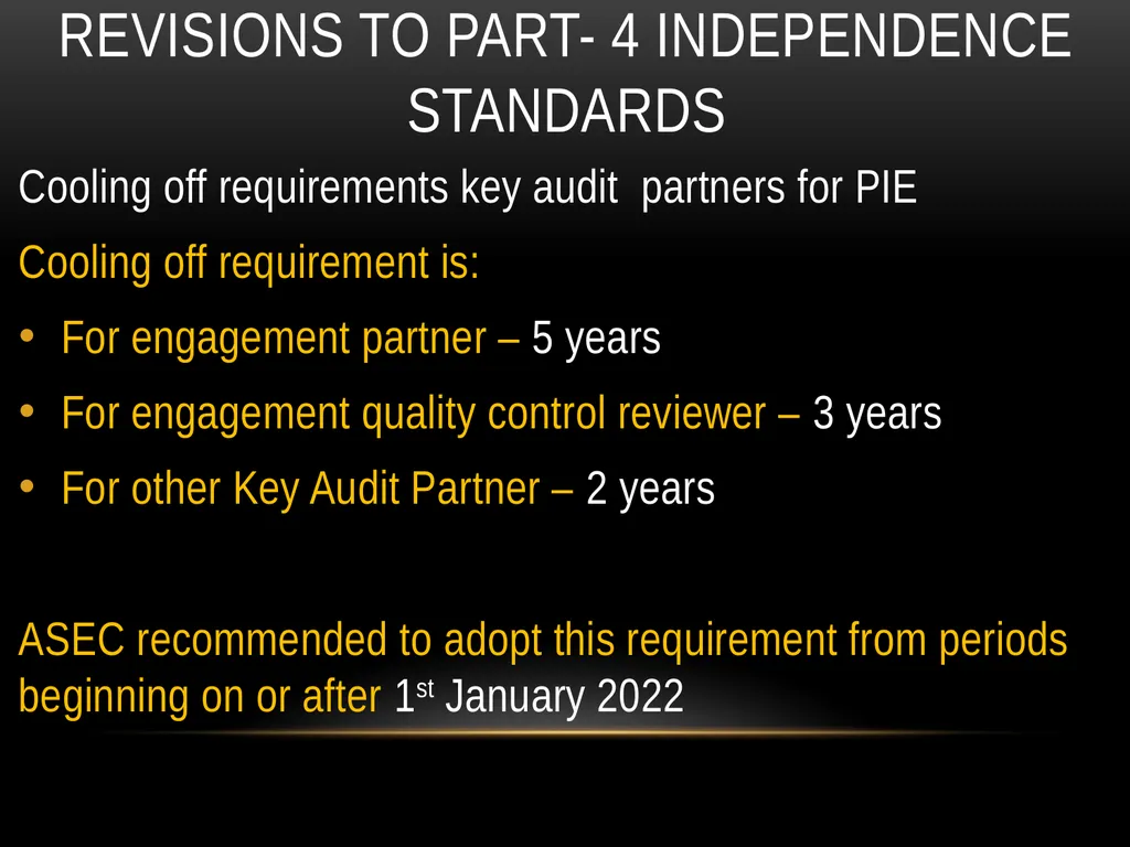 Haroon Tabraze, FCA Code of Ethics Structure of - slide 33 of 39