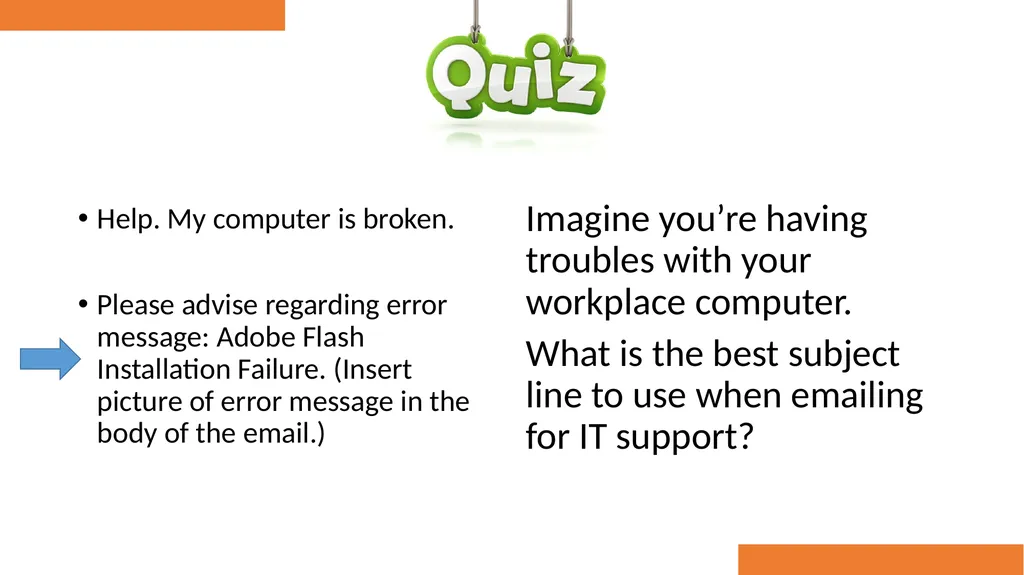 Email Etiquette for Business Tips to represent - slide 15 of 32