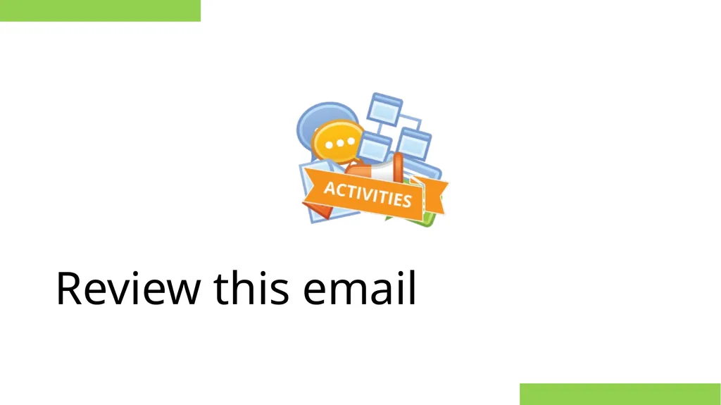 Email Etiquette for Business Tips to represent - slide 21 of 32