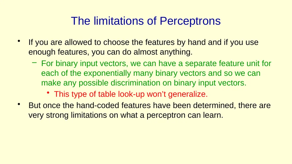 Neural Networks for Machine Learning Lecture 2a An - slide 26 of 32