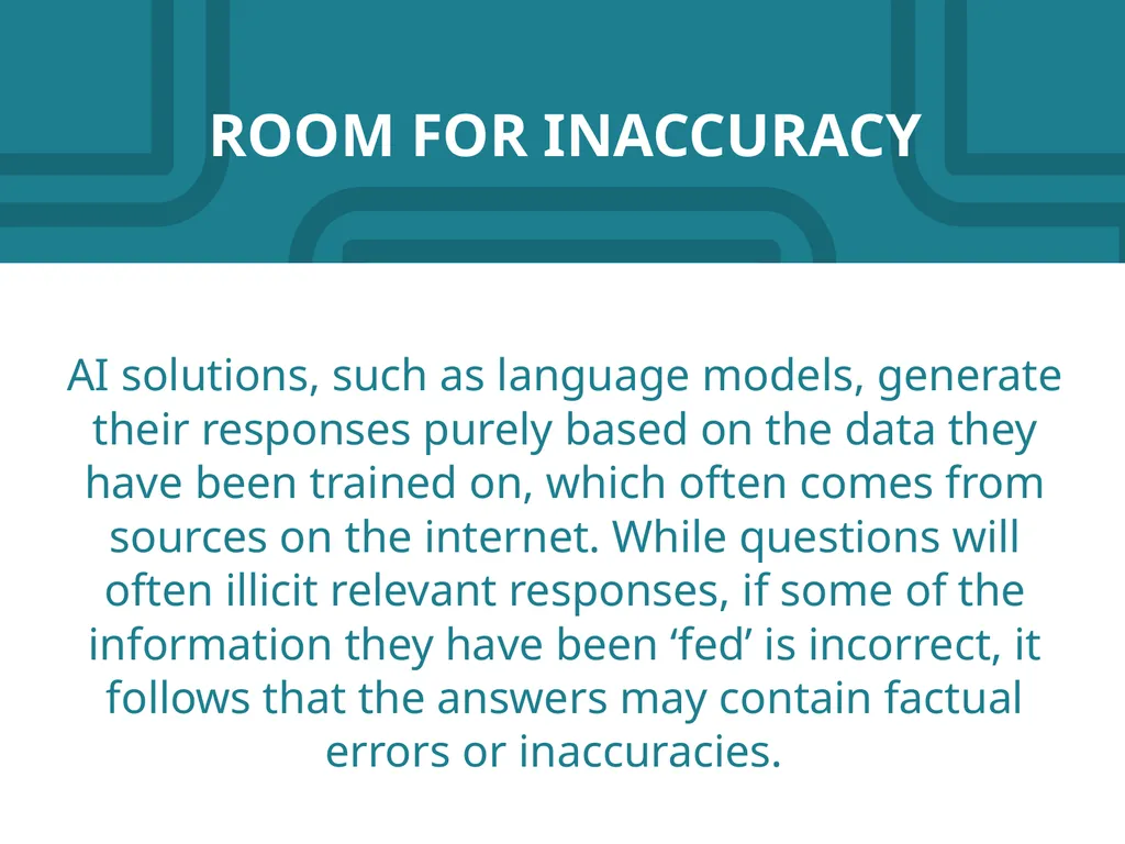 ARTIFICIAL INTELLIGENCE Introduction How AI works - slide 20 of 41