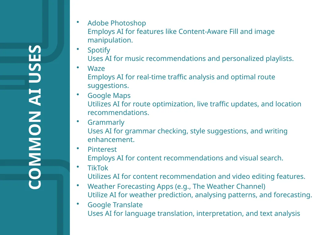 ARTIFICIAL INTELLIGENCE Introduction How AI works - slide 17 of 41