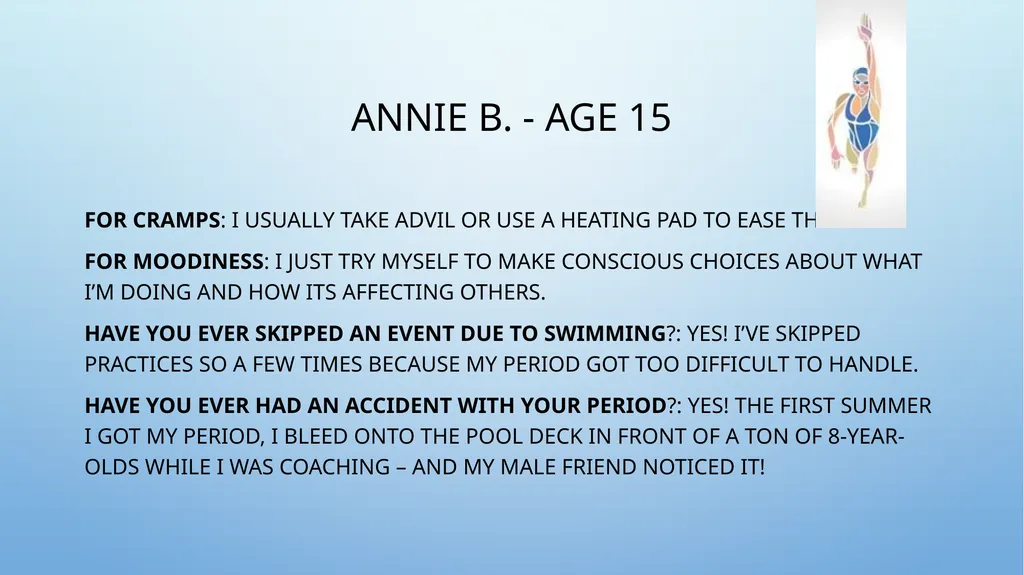 JUST KEEP SWIMMING UNDERSTANDING PERIODS AS A - slide 14 of 24