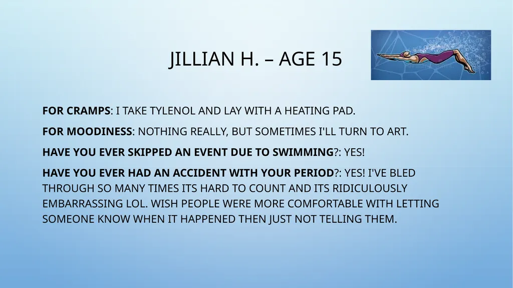 JUST KEEP SWIMMING UNDERSTANDING PERIODS AS A - slide 21 of 24