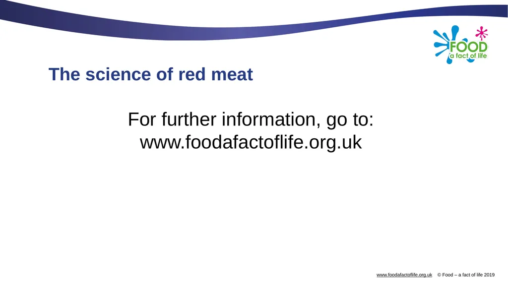 The science of red meat What happens when meat is - slide 13 of 13
