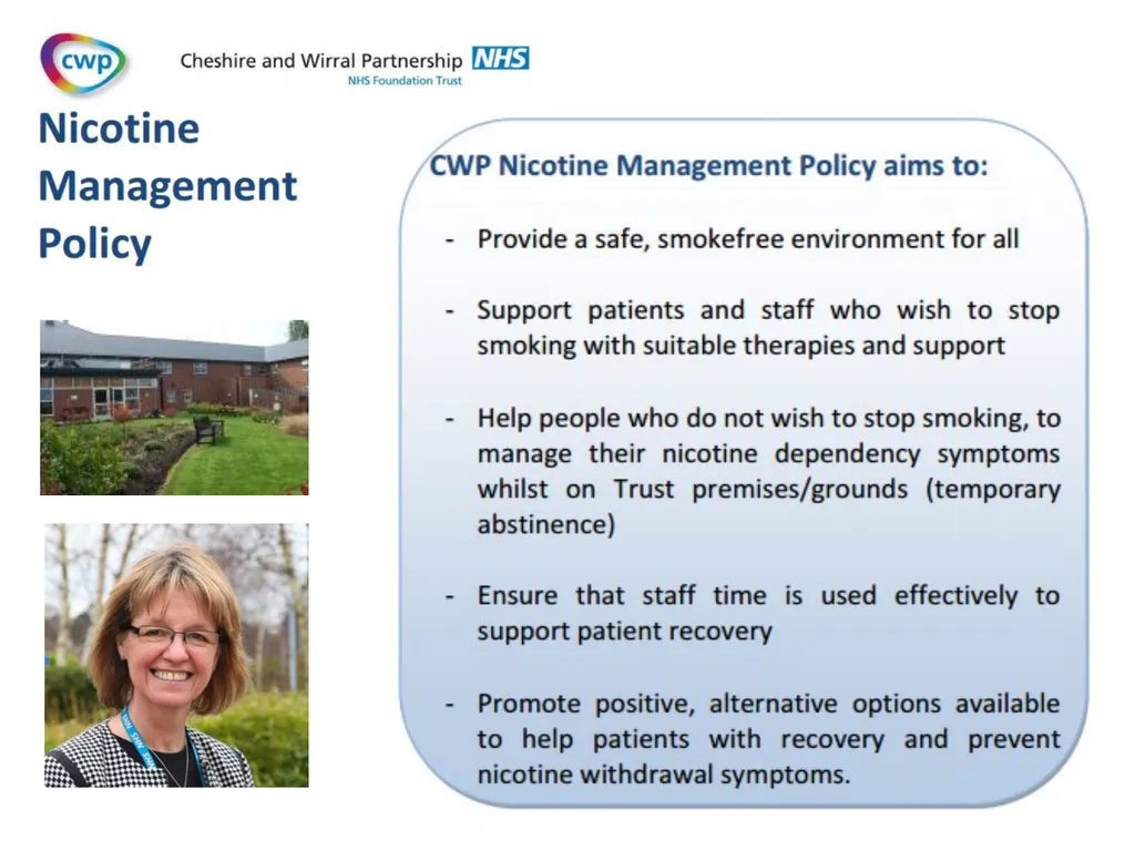 NICE PH48 guidance Smoking: acute, maternity and - slide 13 of 14
