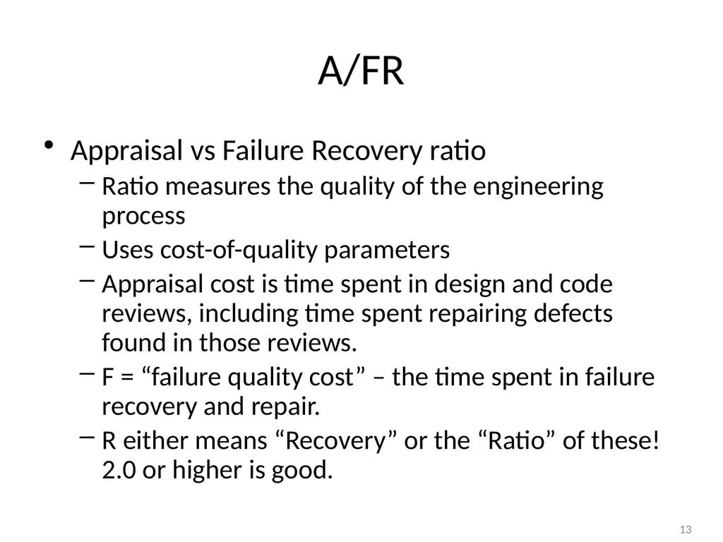 The Personal Software Process Estimation Based on - slide 13 of 18