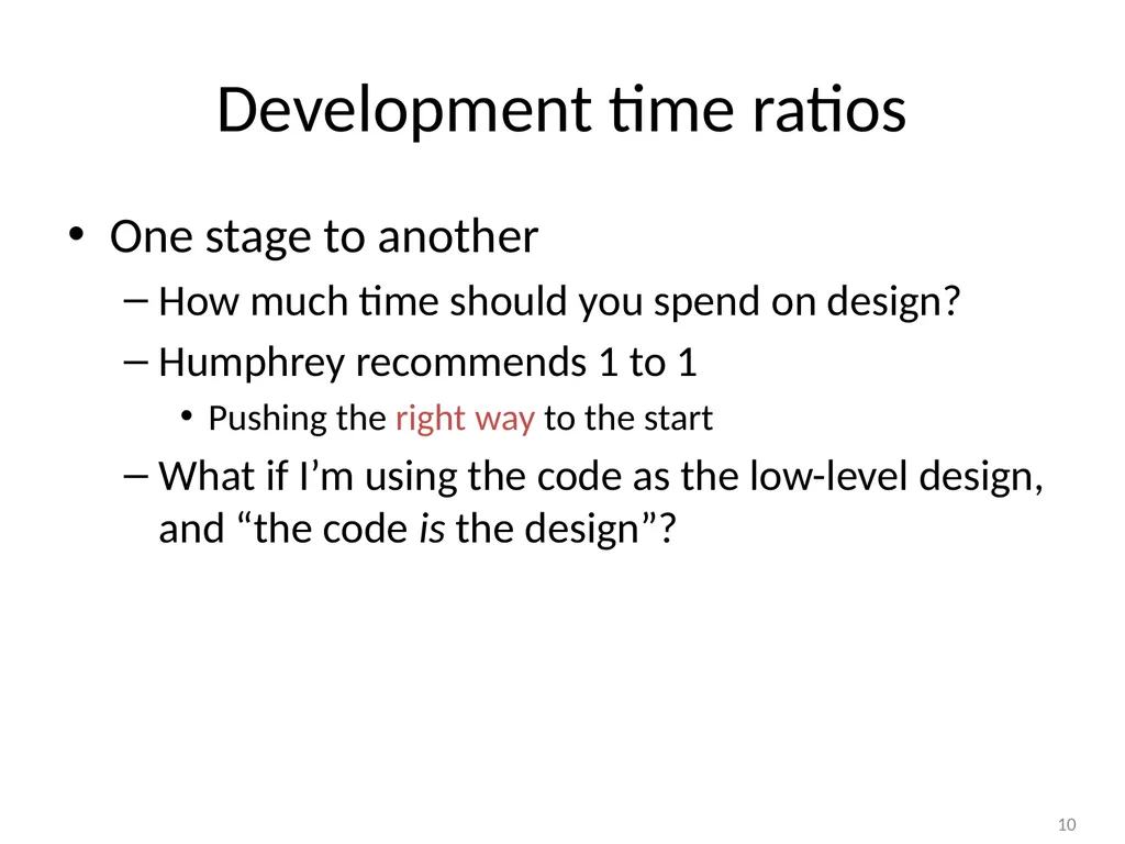 The Personal Software Process Estimation Based on - slide 10 of 18