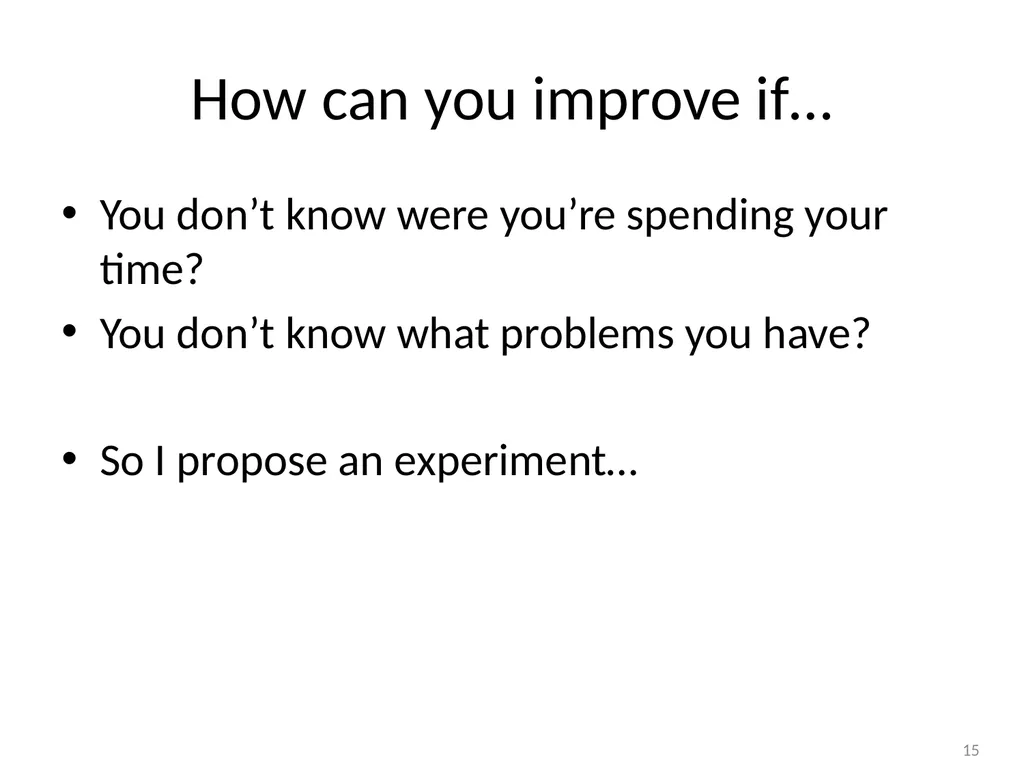 The Personal Software Process Estimation Based on - slide 15 of 18