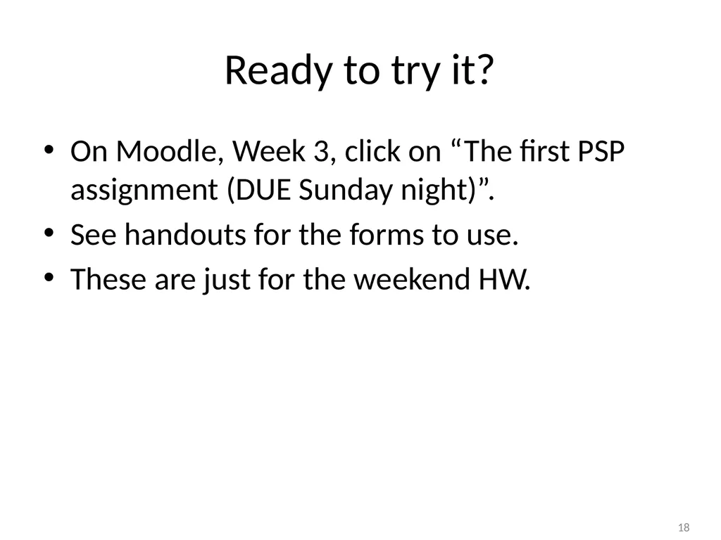 The Personal Software Process Estimation Based on - slide 18 of 18