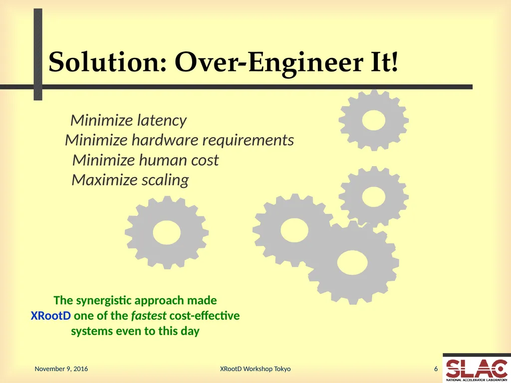 XRootD Refresher History, Concepts & Architecture - slide 5 of 9