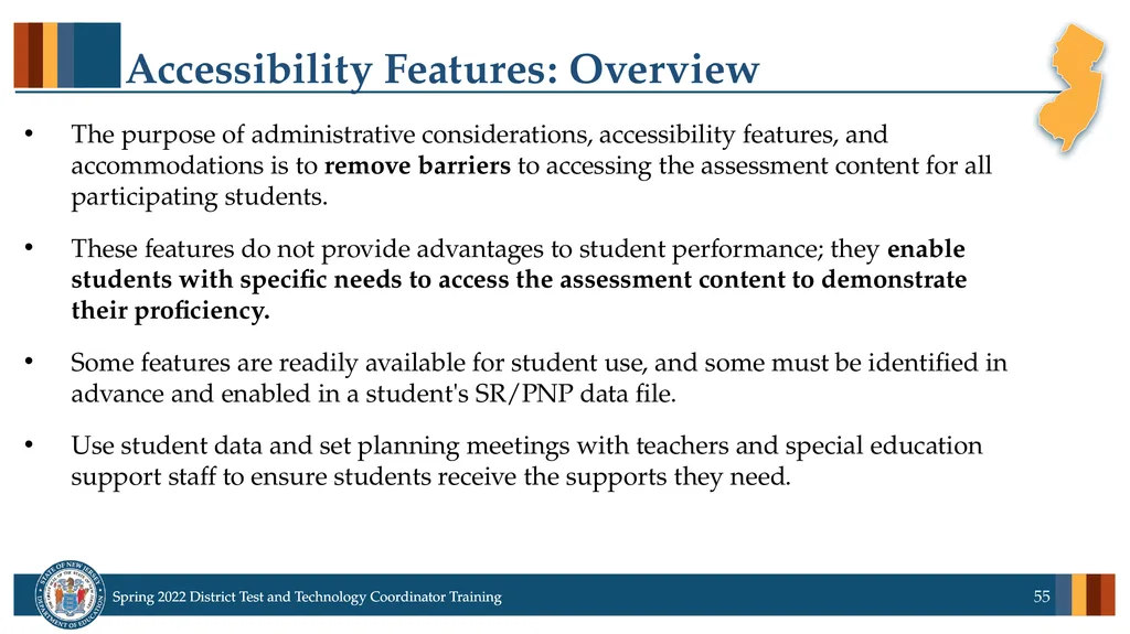 Spring 2022 District Test Coordinator and District - slide 55 of 119