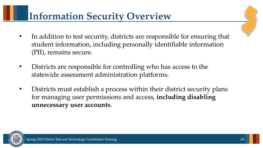 Spring 2022 District Test Coordinator and District - slide 68 of 119
