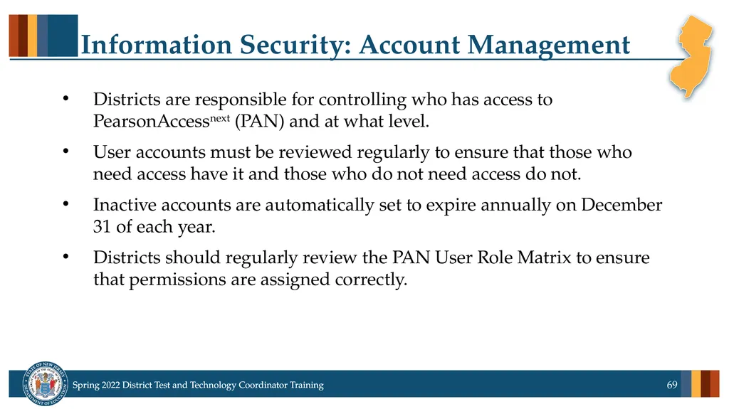 Spring 2022 District Test Coordinator and District - slide 69 of 119