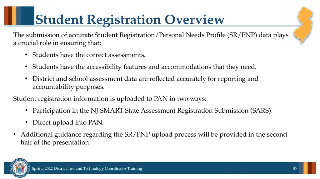 Spring 2022 District Test Coordinator and District - slide 87 of 119