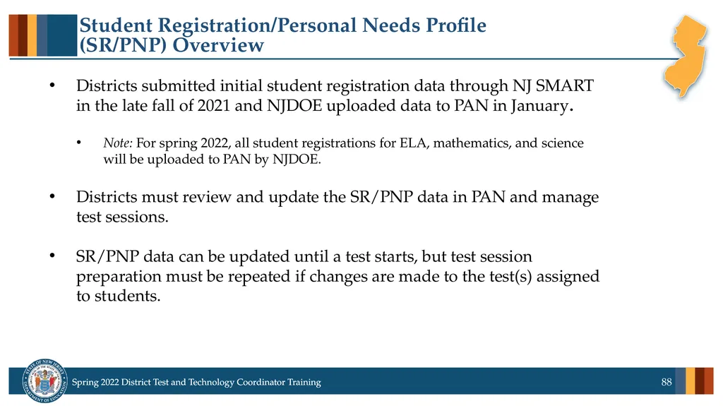 Spring 2022 District Test Coordinator and District - slide 88 of 119