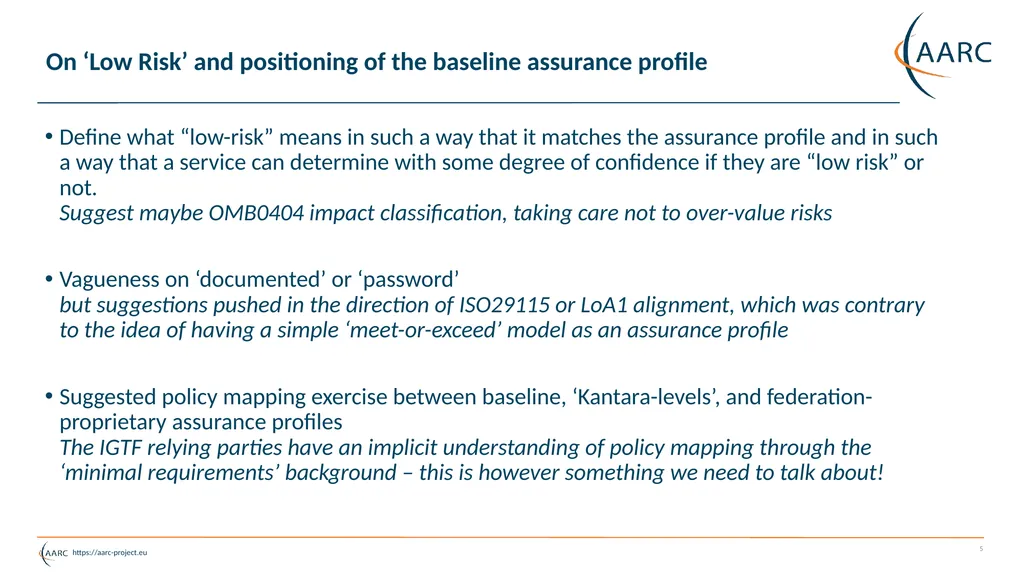 David Groep EUGridPMA 36 Bratislava meeting - slide 5 of 18