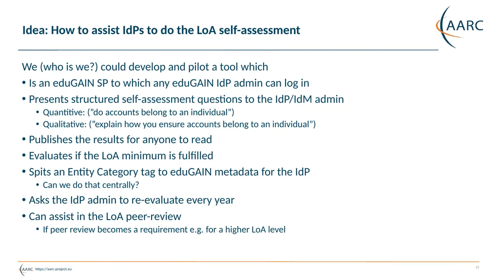 David Groep EUGridPMA 36 Bratislava meeting - slide 12 of 18