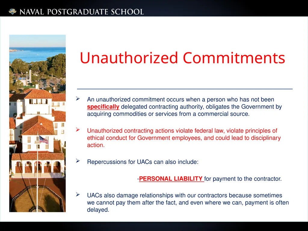Preventing Unauthorized Commitments Acquisition - slide 6 of 27