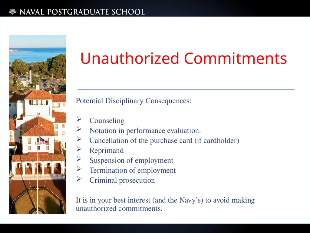 Preventing Unauthorized Commitments Acquisition - slide 7 of 27
