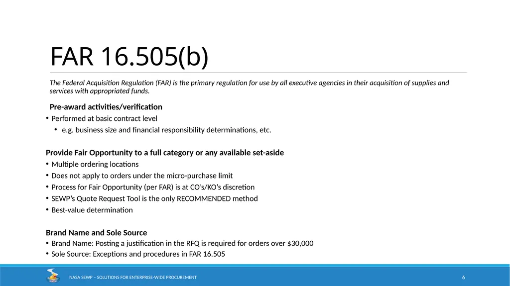 NASA SEWP Solutions for Enterprise-Wide - slide 6 of 17